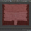 Wooden House With Sloped Roof And Wooden Plank Walls On Stilts Platform