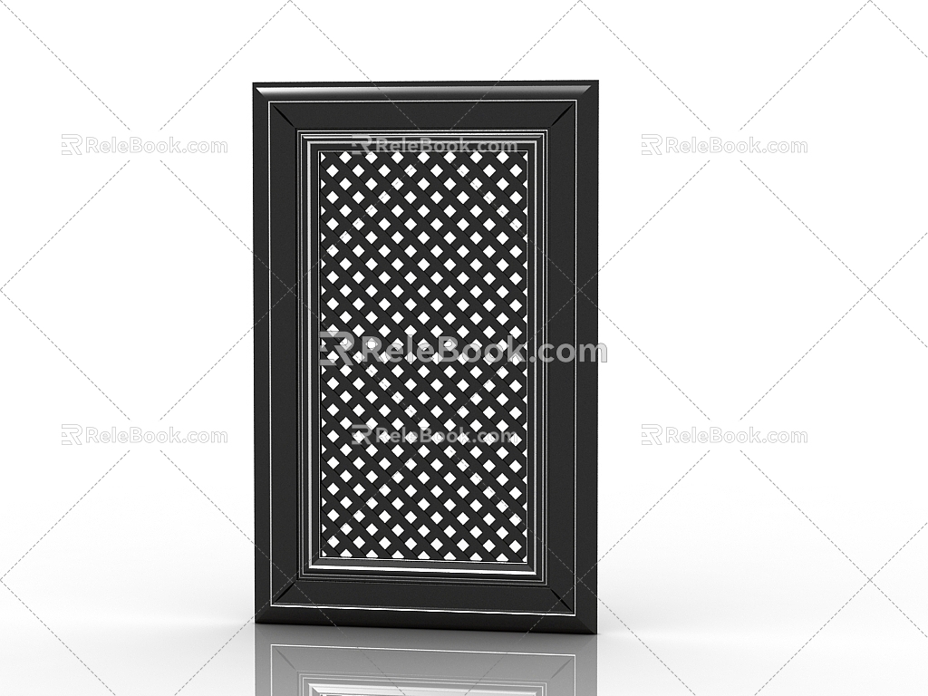 Jane's door panel 3d model