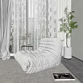 Modern Lazy Sofa 3d model