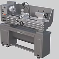 CNC lathe processing equipment 3d model