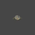 Detailed Realistic Crocodile 3D Model With Open Mouth And Textured Skin