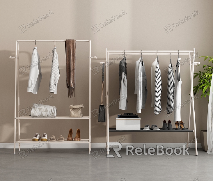 Modern Hanger Hanger Shoe Rack model