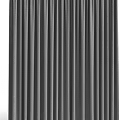 Elegant Gray Vertical Striped Curtain Fabric for Modern Home Window Decor