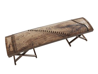 New Chinese Guzheng 3d model