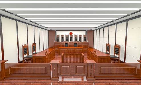 The Modern Court 3d model