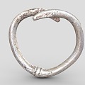 Modern Ring Bracelet 3d model