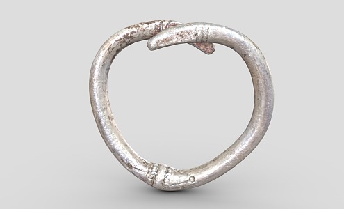 Modern Ring Bracelet 3d model