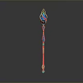 Scepter Ancient Scepter Cane Ancient Scepter Magic Scepter Metal Scepter Classical Scepter Magic Scepter 3d model