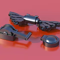 mechanical parts hardware mechanical equipment 3d model
