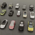 Various Types Of Cars With Different Colors And Styles Including Sedans SUVs And Sports Cars
