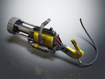 Modern Weapon Concept Weapon 3d model