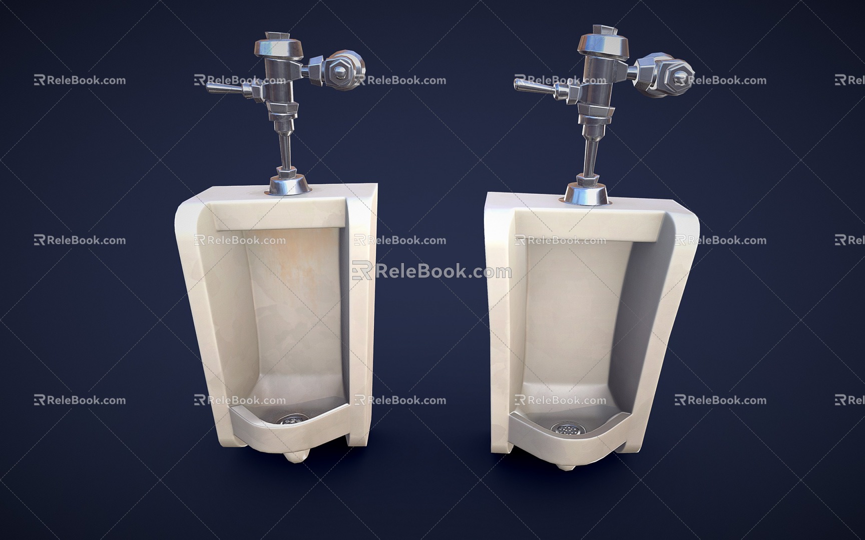 Urinal toilet 3d model