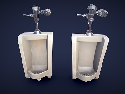 Urinal toilet 3d model