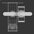 Black Wall Mounted Toilet Faucet Design With BAXD Brand And Modern Style