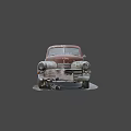 Soviet Car 3d model