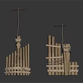 Functional Wooden Hanging Household Items With Various Designs For Home Storage Solutions