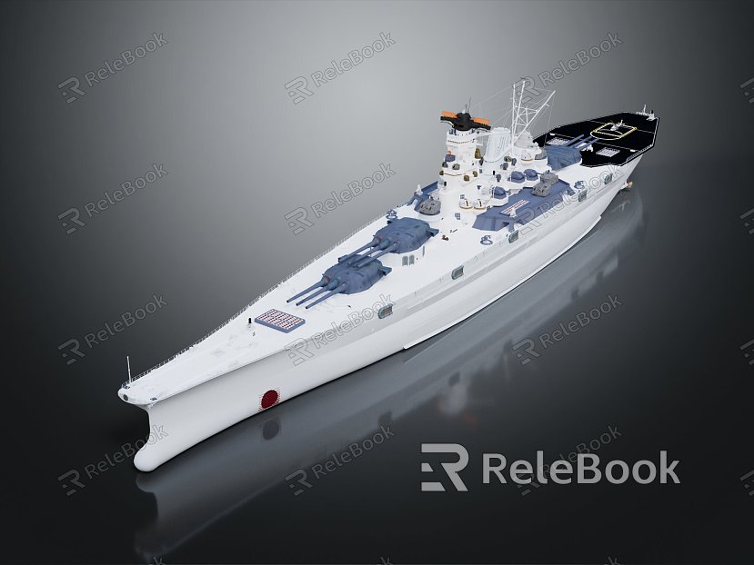 Modern Warship Ship Ship Warship model