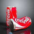 Modern Coca-Cola Beverage 3d model