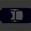 Deep Blue Sports Car With Sleek Aerodynamic Design And Shiny Exterior