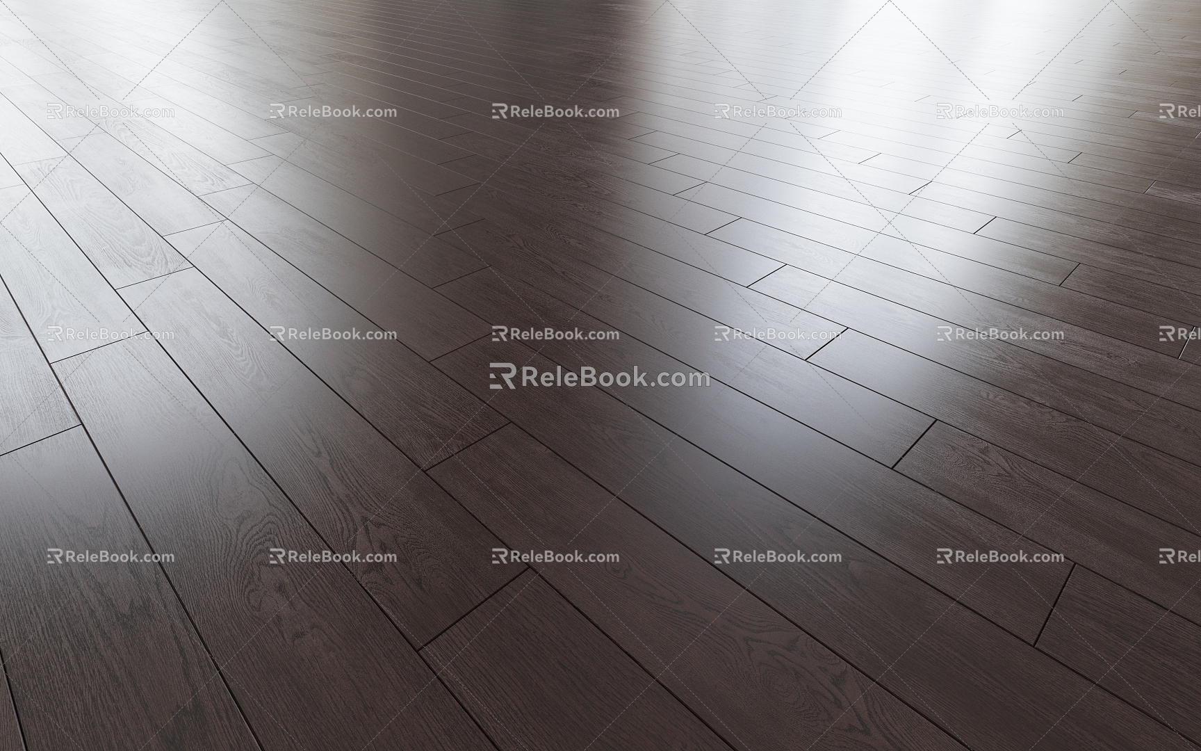 Modern Wood Flooring 3d model