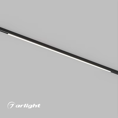 Modern Slim LED Ceiling Light With Black Frame And White Panel For Home Use 3d model