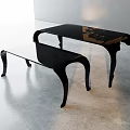 Modern display table storefront high and low table running water table booth shoe store clothing accessories store display props display cabinet 3d model