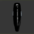 Tactical Folding Knife Featuring Serrated Blade Black Ergonomic Handle And Modern Design