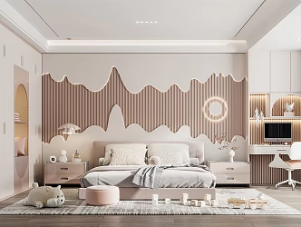 Modern Children's Room 3d model