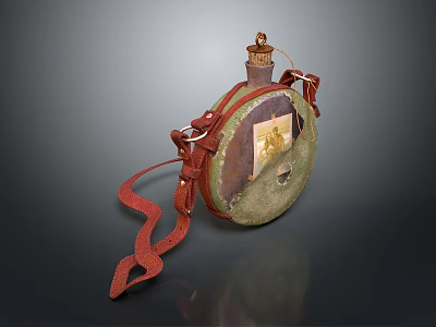 Pot Iron Pot Iron Pot Container 3d model