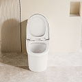 Modern toilet 3d model