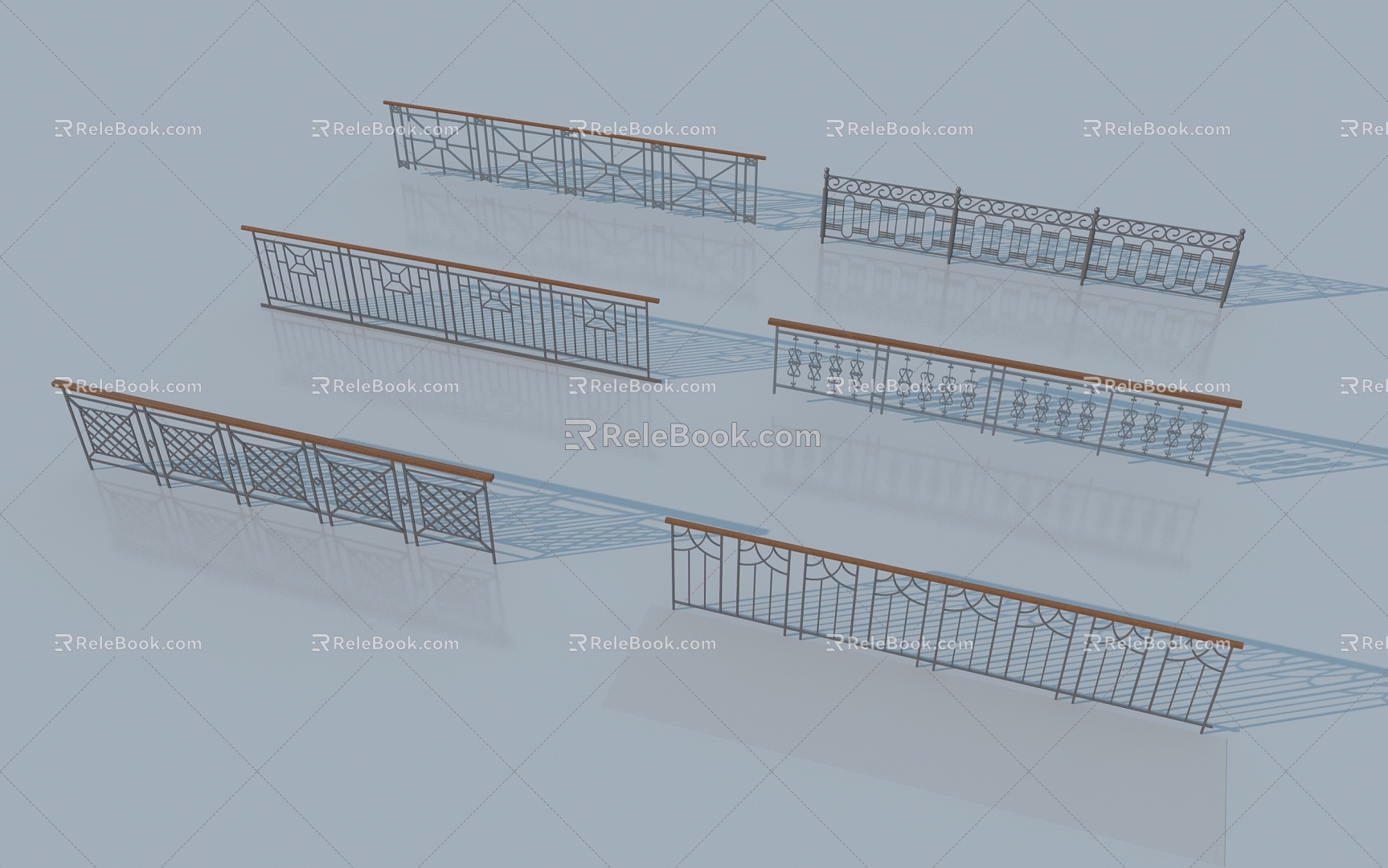 Railing 3d model