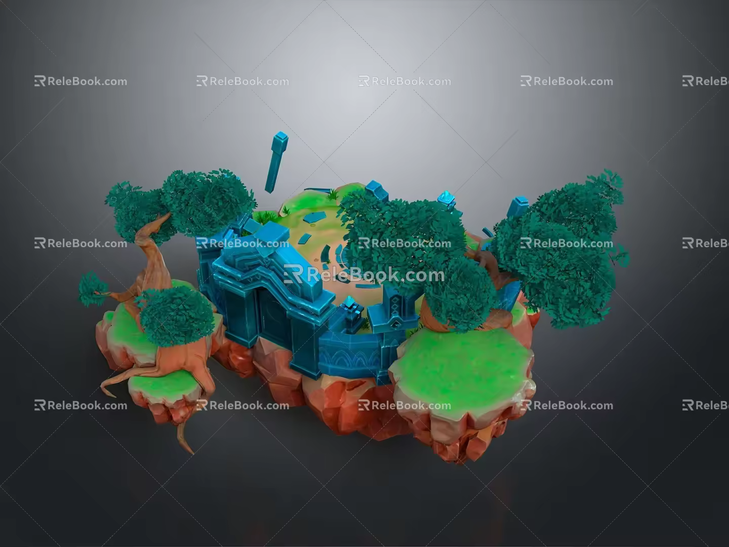 Game Environment Game Scene Fairy Tale Scene Fairy Tale Magic Scene Magic Item Fantasy Scene 3d model
