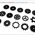Industrial Equipment Gears In Various Sizes And Shapes For Mechanical Systems