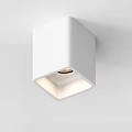 Modern White Recessed Downlight Spotlight with LED Light Source for Home Ceiling Lighting 3d model