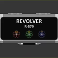 Revolver 95 Kitchen Appliance With Colorful Function Icons And Sturdy Metal Casing Design
