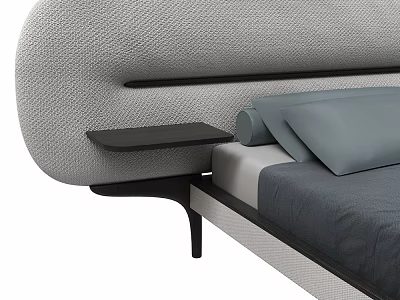Modern Double Bed Double Bed 3d model