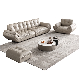 Modern sofa combination 3d model