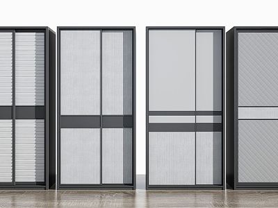 Modern sliding door model