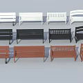 Outdoor Benches With Various Styles And Color Options Including White Black Brown