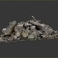 Various Natural Wood And Stone Materials With Unique Textures For Interior Design