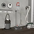 Sweeping Robot Intelligent Sweeping and Towing Integrated Machine Intelligent Household Appliances Mopping Robot 3d model