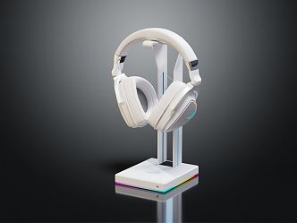 Modern Bluetooth Headset 3d model