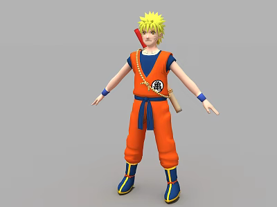 Modern Game Characters Anime Characters 3d model