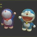 38 Doraemon Dingdang Cat Doraemon Virtual Characters Virtual Characters Movie Characters Game Characters 3d model