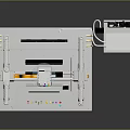 Advanced 3D Bioprinter With Biological Material Printing Head And Control Unit