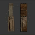 Traditional Wooden Water Transport Boats Featuring Rustic Design And Open Structure