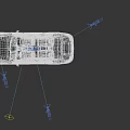 Red Car Multiple Angles Exterior Design Interior Details And 3D Rendering