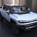 Hummer EV Hummer car off-road vehicle 3d model