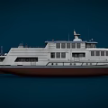 Modern White Yacht Exterior With Multiple Decks And Large Glass Windows