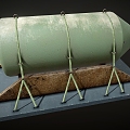 Bomb Torpedo Bomb Torpedo Missile Ammunition 3d model